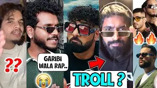 KING SAID THIS😭| EMIWAY REACT💀| BADSHAH TROLL EMIWAY⁉️| KAYDEN, SEEDHE MAUT, KARAN AUJLA