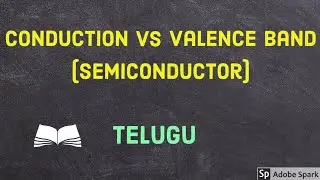 Conduction vs Valence band | Telugu