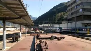 Mit dem Krokodil &uuml;ber die Gotthardbahn F&uuml;hrerstandsTV