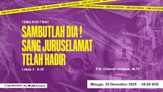 Ibadah Natal 25 Desember 2025 | GMII Antiokhia Surabaya