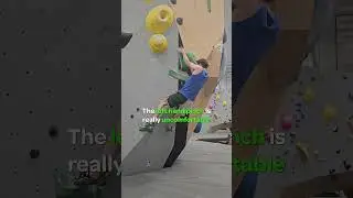 Green v8 - Edgeworks BelRed #climbing #bouldering #indoorclimbing