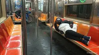 New York City up-close - NYCT subway as skid row, 2025