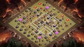 BEST TH11 War Base 2019 Anti 2 Star Anti Dragon Electrico + LINK