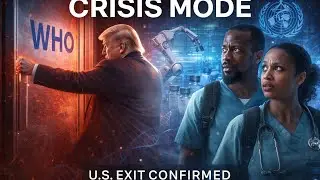 🌐 USA Exits the World Health Organization &mdash; What This Means Next 