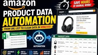 Amazon Product Data Automation with Python | Extract Amazon Product Details to Excel Automatically