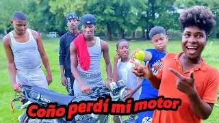 Cristofer apuesta su motor conmigo jugando pelota || mira que pasó 🔥