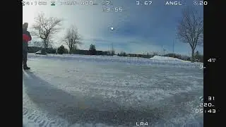 Flywoo LR4 first position hold test