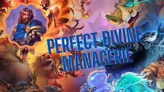 Perfect divine managerie in this patch - HEARTHSTONE BATTLEGROUNDS