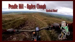 Pendle Hill to Ogden Clough MTB - DO NOT do this route 2.7k mediocre hardtail action