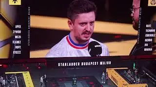 Vitality-Mongolz captains speech before match Major C2 Budapest 