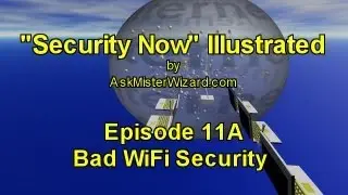 Security Now Illustrated, Episode 11A: Bad WiFi  Security by AskMisterWizard