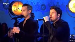 Especial de Navidad Dani Mart&iacute;n - Robbie Williams canta Feel con Dani Mart&iacute;n