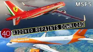 Airbus A320neo Liveries / Repaints Download | Microsoft Flight Simulator PC 4K