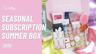 Vettsy 2025 Seasonal Subscription Box-Summer Unboxing & Tutorial
