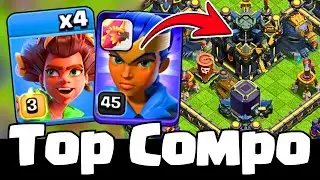 La MEILLEURE COMPO Cavalière en HDV16 ! (Clash of Clans 2025)
