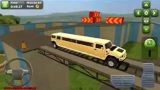 Obstacle Course Car Parking - New STRETCHED LIMO Vehicle Unlocked Android GamePlay FHD