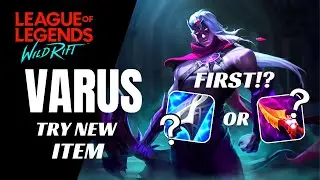 VARUS MURAMANA AND NASHOR COMBO | WILD RIFT | BOT LANE GAMEPLAY | SEASON 9 | BUILD & RUNES
