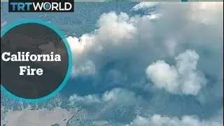 Wildfires in California destroy dozens of homes