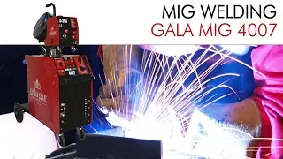 TUBULAR WIRE WELDING WITHOUT GAS with Gala Mig 4007