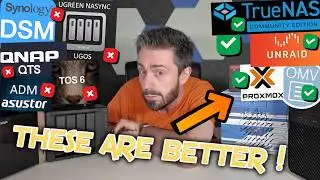 Why People Use TrueNAS, UnRAID and Proxmox to Turnkey NAS (Synology, QNAP, etc)