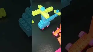 Satisfying DIY Blocks Helicopter | Lego Building Blocks videos | #buildingblockstoys #shorts