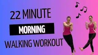 Best Morning Walking Exercise For Weight Loss | Walking To The Beat | Full Body | No Jumping