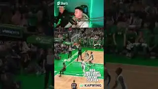 ROBERT WILLIAMS THROWS DOWN A LOB FROM MARCUS SMART! LOB ROB First DUNK OF THE YEAR!