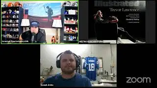 Armchair Quarterbacks LIVE: NFL DRAFT DAY 2021, JAGUARS, JETS, TITANS COLTS 49ERS BENGALS & FALCONS