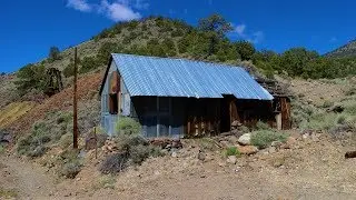 Found an abandoned mining camp in the desert