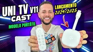 UNI TV V11 Cast - Lançamento 2024/2025 - Modelo portátil com O MELHOR desempenho #2025 #unitv