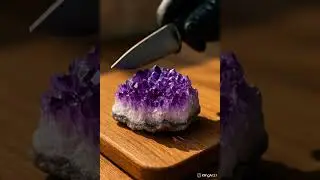 Rock Cutting asmr #asmr #relaxing #satisfying #rockcutting #experiment #animation