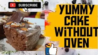 Chocolate Cake |Easy cake recipe with 3 ingredients in lockdown| Eggless & without oven|