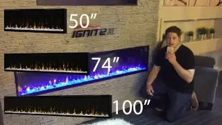 Dimplex Ignite XL Built in Electric Fireplace Flush mount LED Product Review