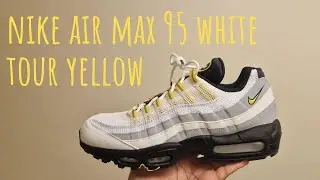 Распаковка и обзор кроссовок Nike Air Max 95 White Tour Yellow