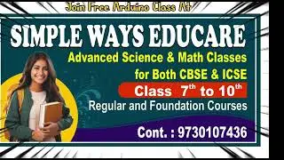 Free Arduino Training for Kids &ndash; Up to Class 7!