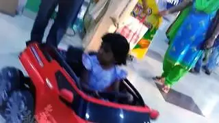 My niece  at funzone // kurnool// telugu channel//  funzone in kurnool