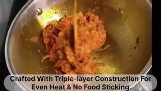 Triply Stainless Steel Kadai | Heritage by @Bartanji  | Durable, Non-Stick & Healthy Cooking