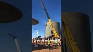 Cryospain cryogenic flat bottom storage tank