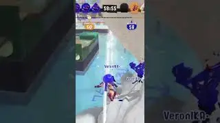 Inkling Girl VS Water!!! Splatoon 3 Glitch #shorts