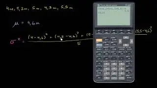 Desvio-padrão da população - Khan Academy em português (10º ano)