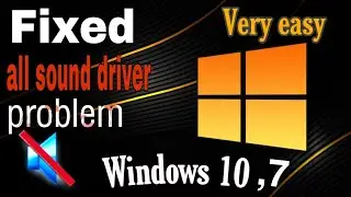 how to fix no sound on windows 10 |  fixed 100% working