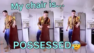 POSSESSED CHAIR in my KITCHEN! #scary #possessed #funny #run #viral #comedy #foryou #horror #fyp