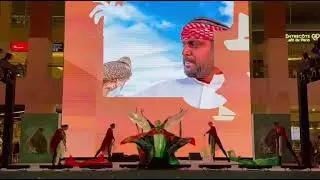 UAE Flag Wings & Ribbons dance show