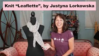 Knit the Leaflette Scarf