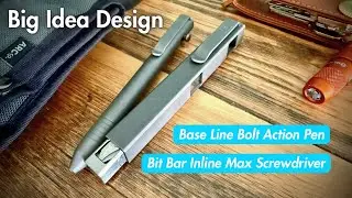 Big Idea Design Titanium EDC Review &ndash; Pen & Bit Bar Worth It?