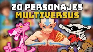 20 PERSONAJES que QUISIERA en multiversus