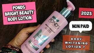 Ponds Bright Beauty Body Lotion | Pond's Niacinamide Body Lotion | 2025 | Ponds New Body Lotion