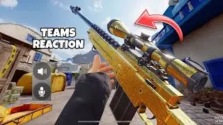 My teammates were shook by my snipes in CODM! (Turning on VC)