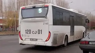 Астана. Iveco Crossway Line 13 M Evadus Z102 120 CJ 01 5 маршрут
