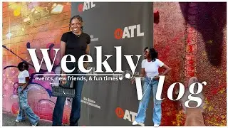 WEEKLY VLOG | Atlanta Events | 2025